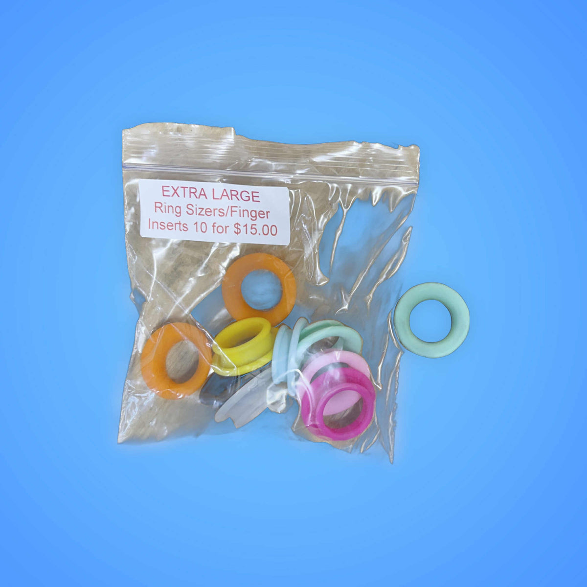 Single Finger Insert Finger Inserts/Ring Sizers-Extra Large – Hamaguri USA